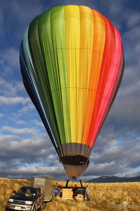 Sunrise Balloon Flight, Queenstown, New Zealand